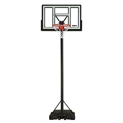 Lifetime 90584 Portable Basketball System, 46 Inch Shatterproof Backboard