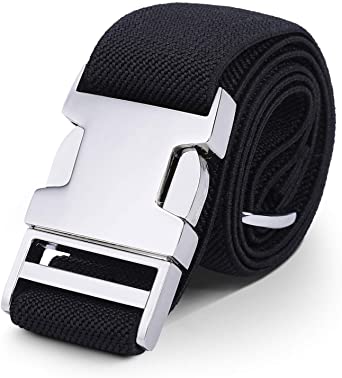 AWAYTR Kids Toddler Belt Elastic Adjustable Stretch for Boys Girls Belts with Easy Zinc Alloy Buckle