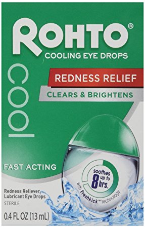 Rohto Cool Redness Relief 0.4 Fl Oz - 2 Pack