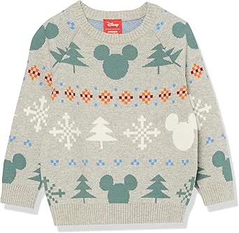 Amazon Essentials Disney | Marvel | Star Wars Boys and Toddlers' Crewneck Sweaters