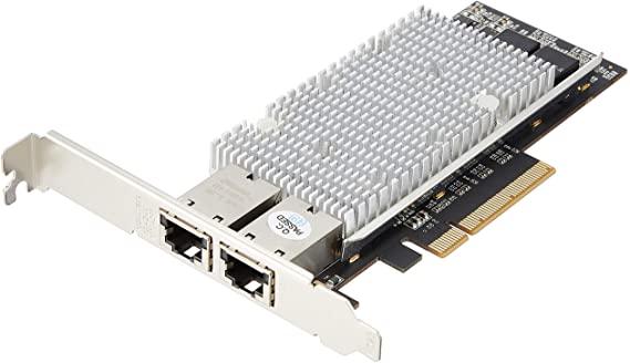 StarTech.com 2-Port 10Gb PCIe NIC with Native Link Aggregation - 10Gbase-t Ethernet Card - 100/1000/10000 Mbps LAN Card (ST20000SPEXI)