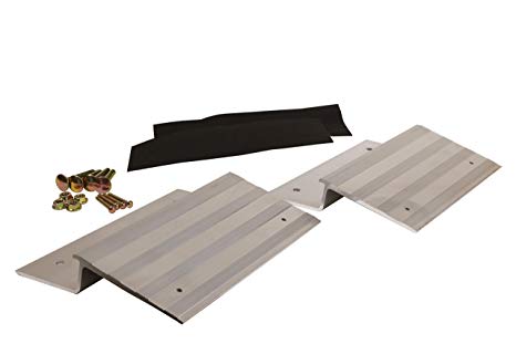 CargoSmart 12” Aluminum Ramp Plate Kit (2pk) – Create Your Own Ramp to Easily and Safely Load and Unload Your ATVs, Motorcycles, Lawn Equipment and More, Can Be Used with Trucks, Vans or Trailers