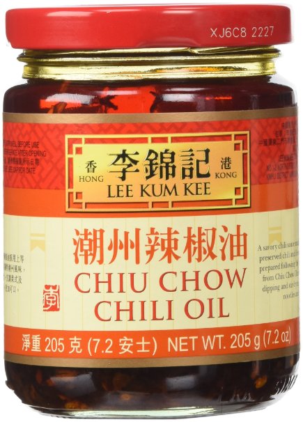 Lee Kum Kee Chiu Chow Chili Oil net wt 205g 72oz
