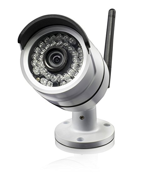 Swann SWNVW-470CAM-US NVW-470 All-in-One SwannSecure Wi-Fi HD Monitoring Camera (White)
