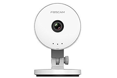 Foscam C1 Lite 720P Wireless Cube Daytime Baby Monitor IP Camera, Mini Wide Viewing Angle Surveillance Webcam, Wi-Fi Connection, Two Way Audio, Motion Detection, Message Push