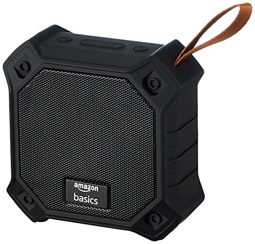 AmazonBasics 5W Bluetooth 5.0 Speaker, Upto 36 Hrs Playtime, True Wireless Technology, Built in Mic, Multiple Connectivity Modes (Black)