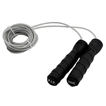 Everlast P00000455 Steel Jump Rope, 11ft (Black)