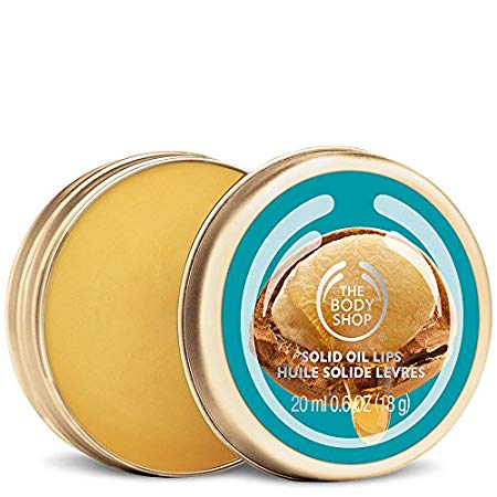 The Body Shop Wild Argan Oil Solid Oil Lips Lip Balm ,0.67 ounce