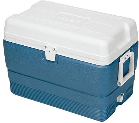 Igloo MaxCold Cooler (50-Quart, ICY Blue)