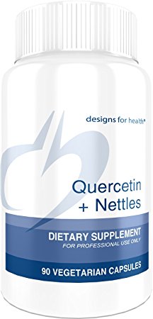 Designs for Health - Quercetin   Nettles - 600mg Flavonoids for Inflammation Support, 90 Capsules