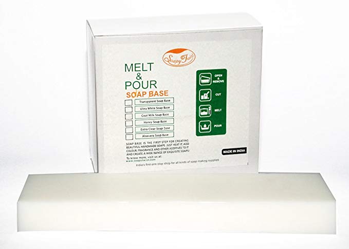 Soapy Twist Goat Milk Melt And Pour Soap Base, 1kg