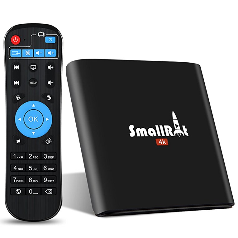 TV Box, SMALLRT X1 Android 6.0 Smart TV Box Supports True Mini 4K Media Player For Home Entertainment