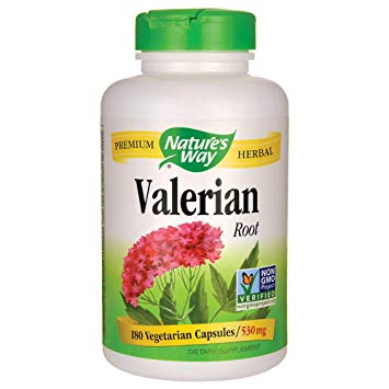 Nature's Way, Valerian, Root, 530 mg, 180 Capsules