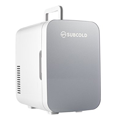 Subcold Ultra 6 Mini Fridge Cooler & Warmer | 6L capacity | Compact, Portable and Quiet | AC DC Power Compatibility