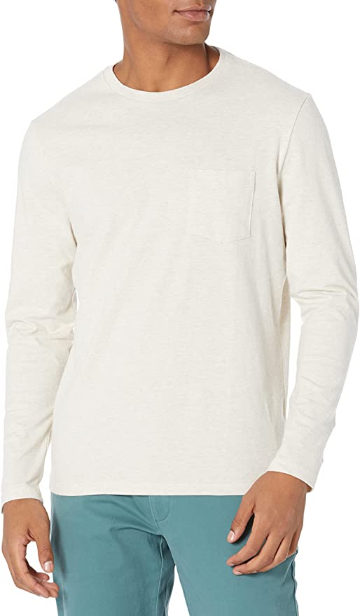 Amazon Essentials Men's Slim-Fit Long-Sleeve T-Shirt