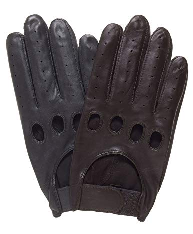 Pratt and Hart Men's Leather Driving Gloves