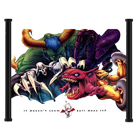 Final Fantasy III/Final Fantasy VI Game Fabric Wall Scroll Poster (22"x16") Inches