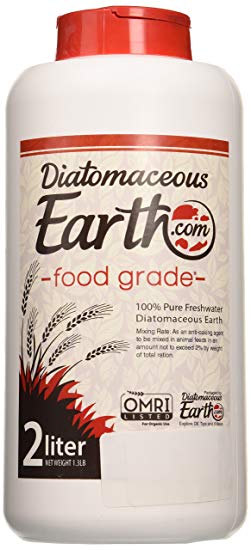 2 Liter Diatomaceous Earth Shaker with Food Grade DE