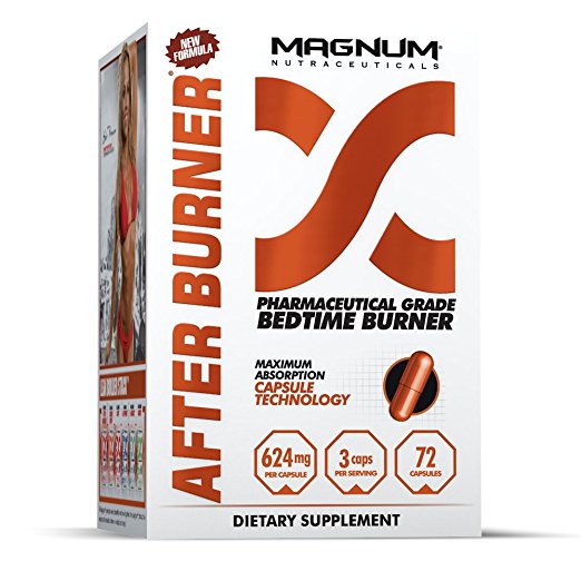 Magnum Nutraceuticals After Burner Bedtime Burner - 72 Capsules - Thermogenic - Fat Burner - Reduce Food Cravings - Increases Fat Loss While You Sleep