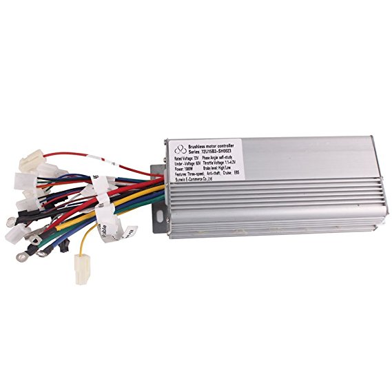 Sunwin 72V 1000W Electric Bicycle Brushless Speed Motor Controller For E-bike & Scooter