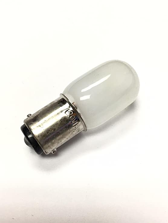 Sewing Machine Light Bulb # 4PCW for Baby Lock, Elna, Kenmore, Necchi, New Home, Singer, Viking, Push-in