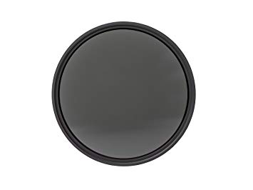 Heliopan 86mm Neutral Density 8x (0.9) Filter (708637) with specialty Schott glass in floating brass ring
