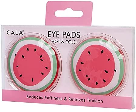 Cala Hot and Cold Eye Pads - Relieves Puffiness and Tension, Watermelon (69163)