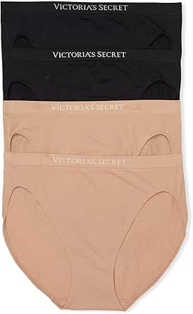 Victoria's Secret Seamless Brief Panty Pack, Underwear for Women (XS-XXL)