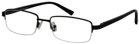 EyeBuyExpress Rectangle Black Reading Glasses