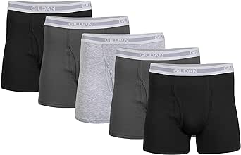 Gildan Mens Underwear Boxer Briefs, Multipack