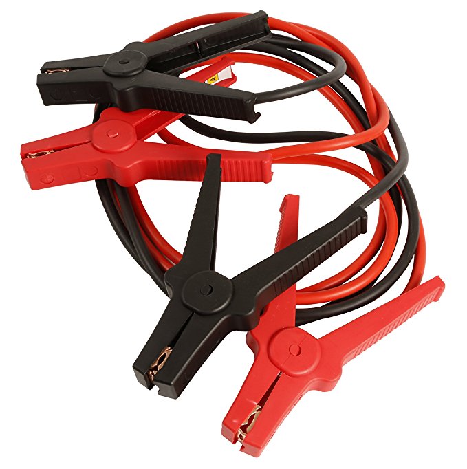 AA Insulated Booster Cables / Jump leads for vehicles up to 2500cc, 250 amp, 3 metre length