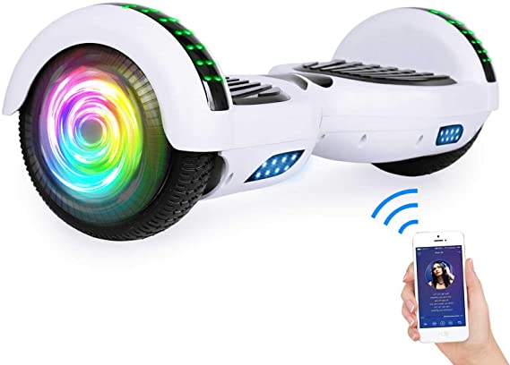 SISIGAD Hoverboard 6.5" Two-Wheel Self Balancing Hoverboard for Adult Kids Gift