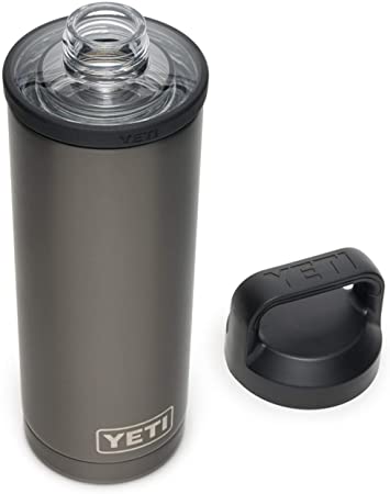 YETI Rambler 18 oz Bottle, Vacuum Insulated, Stainless Steel with Chug Cap