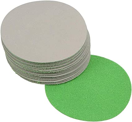 uxcell 3 Inch Wet Dry Sanding Discs 3000 Grit Hook and Loop Sandpaper Electrostatic Sand Planting Silicon Carbide 20pcs