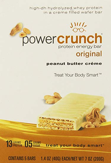 Power Crunch Protein Energy Bar Peanut Butter Creme - 1.4 Ounce Bars, 5 Count
