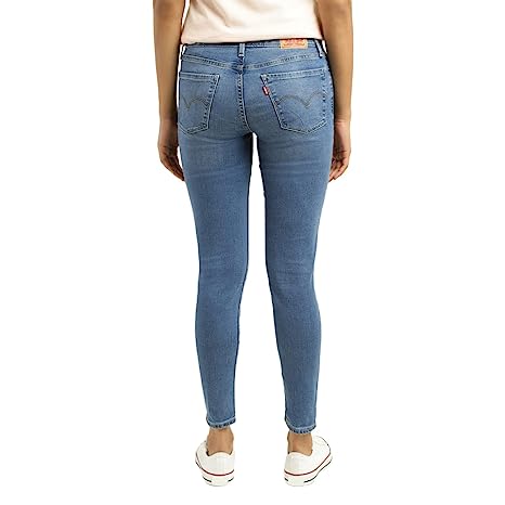 Levi's Women's Mid Rise 710 Super Skinny Fit Jeans