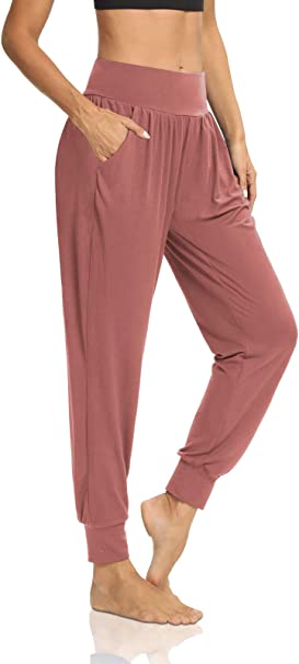 DIBAOLONG Womens Yoga Joggers Loose Workout Sweat Pants Comfy