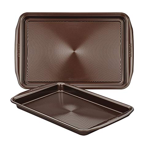 Circulon 47107 2 Piece Baking Sheet Chocolate