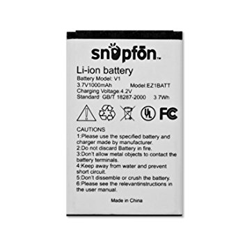 Snapfon Battery for ezONE Model B/C, ezTWO (BL-5C)