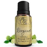 Bergamot oil by Ovvio Oils - Premium Therapuetic Grade 100 Pure Bergamot Essential Oil for Aromatherapy - Origin Italy- Holistic and High Quality Available - Large 15 ml