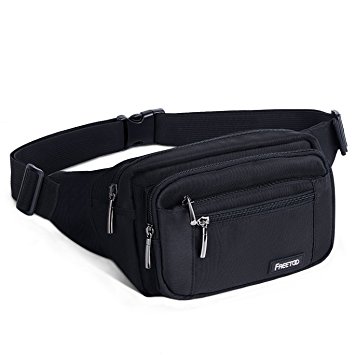 FREETOO Waist Pack Bag Fanny Pack for Men&Women Hip Bum Bag with Adjustable Strap for Outdoors Workout Traveling Casual Running Hiking Cycling