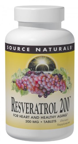 Source Naturals Resveratrol 200mg, 60 Tablets