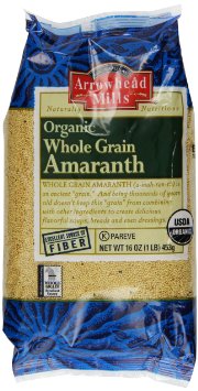 Arrowhead Mills Organic Whole Grain Amaranth, 16 Ounce