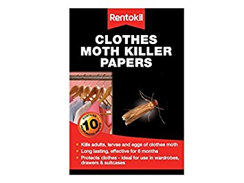 Clothes Moth Killer Papers - Pack of 10