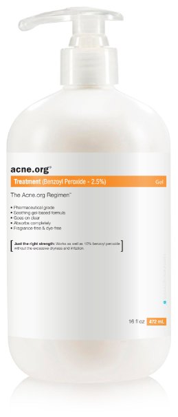 Acneorg 16 oz Treatment 25 Benzoyl Peroxide