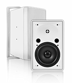 AP850 8-Inch 200W High Performance 2-Way Indoor/Outdoor Weather-Resistant Patio Speakers - OSD Audio - (Pair, White)