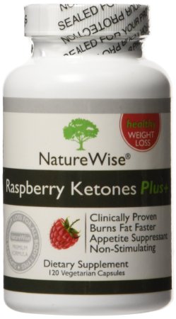 NatureWise Raspberry Ketones Plus  Weight Loss Supplement and Appetite Suppressant