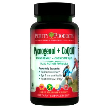 Pycnogenol  CoQ10 Super Formula 60 Capsules