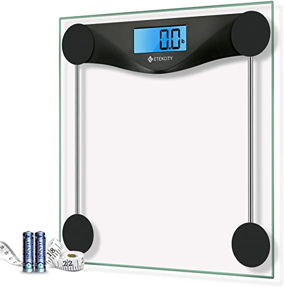 Etekcity Scale Digital Weight and Body Fat, Smart Bathroom Fitbit Scale Bluetooth for Weight Loss, 400lbs