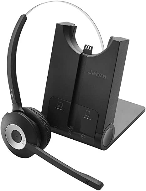 Jabra PRO 930 MS Mono Lync Optimized Wireless Headset for Softphone (Renewed)